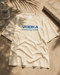 VODKA – Connecting People | Premium Oversized T-Shirt